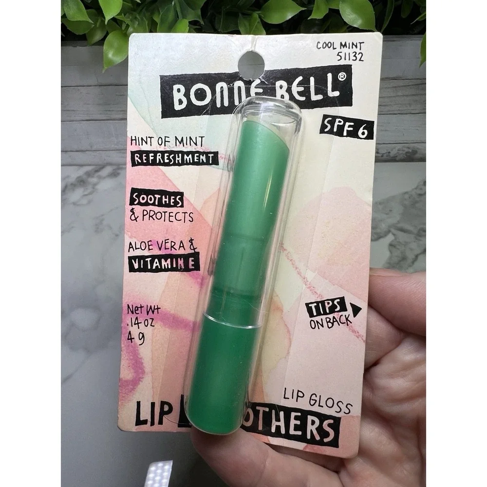 BONNE BELL Lip Smoothers New‎ In Package Cool Mint 51132 - Picture 5 of 5
